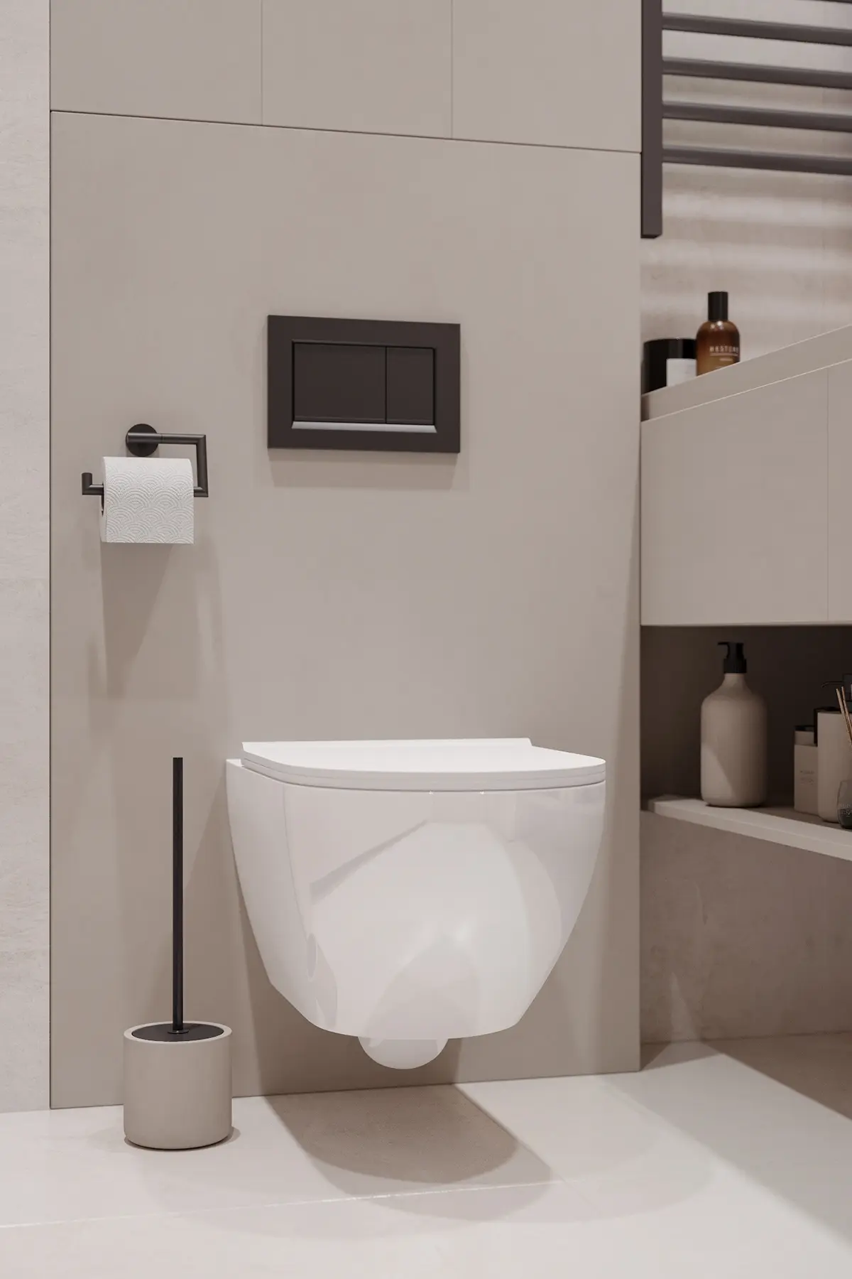 Bathroom Renovation project in Al Reef, Dubai by First Unicorn Interiors