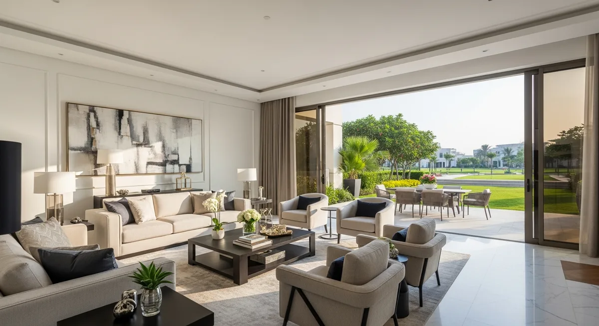 Jumeirah park villa — First Unicorn Interiors project, Dubai