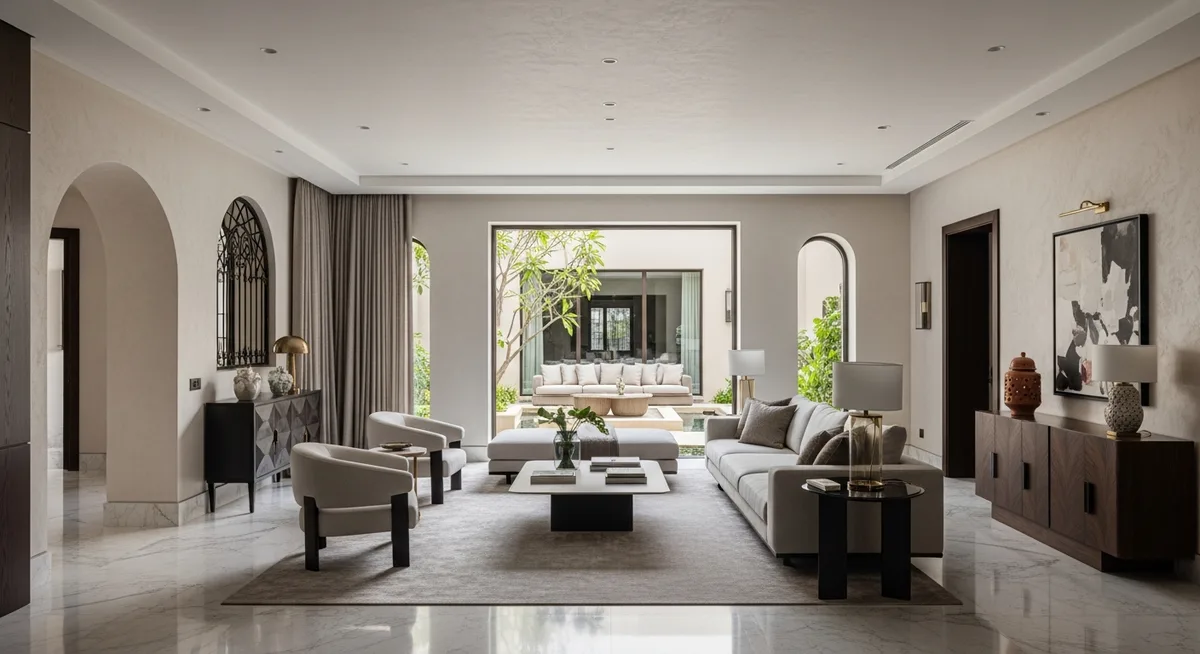 Jvt villa — First Unicorn Interiors project, Dubai