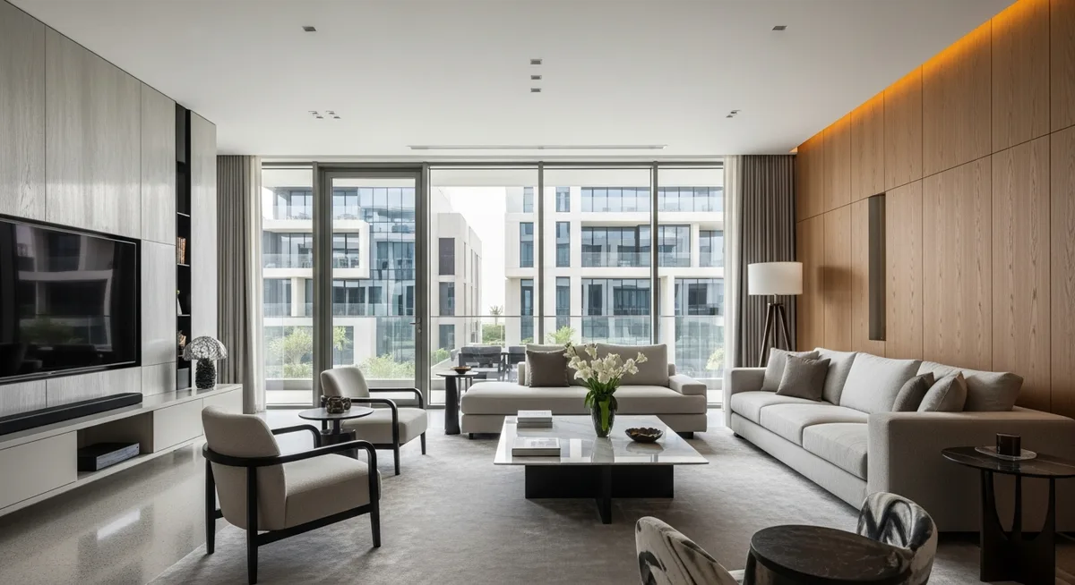 Motor city villa — First Unicorn Interiors project, Dubai