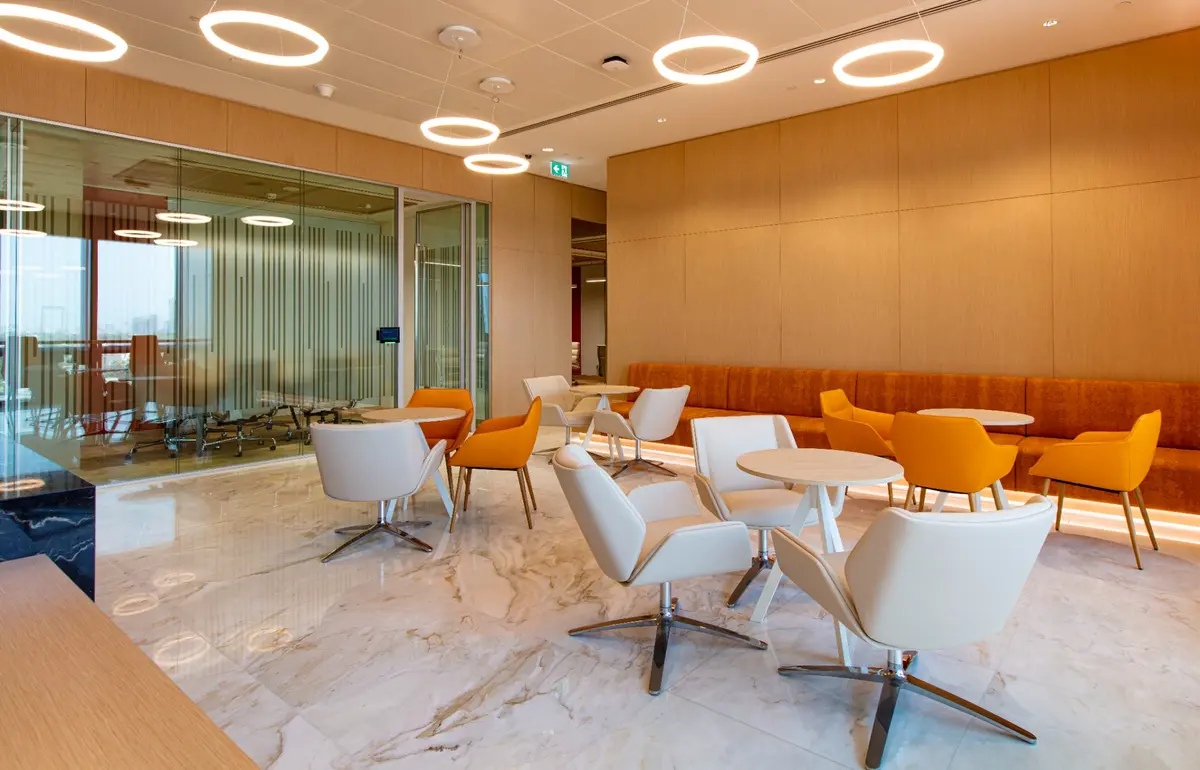 Office Fit-Out in Al Quoz — Strip-out & first fix — First Unicorn Interiors