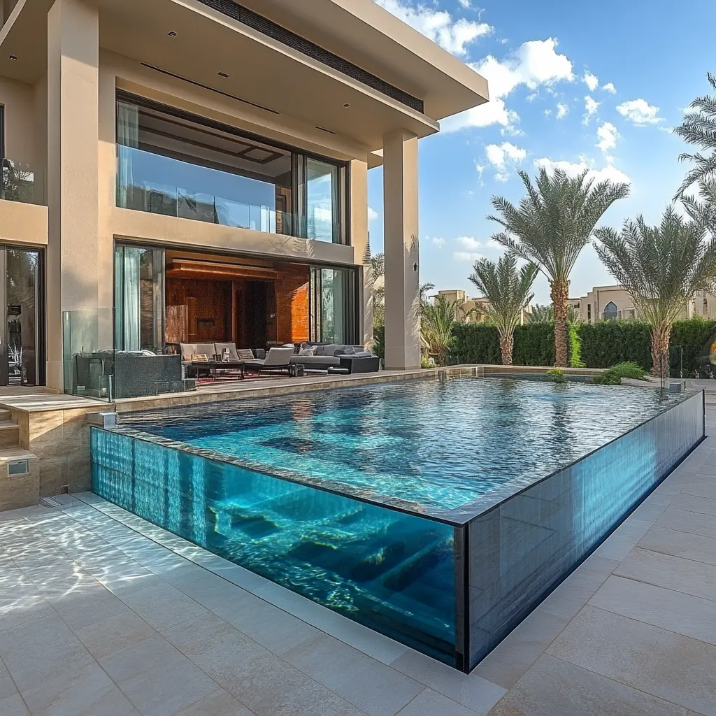 best swimming pool companies in dubai — First Unicorn Interiors Dubai