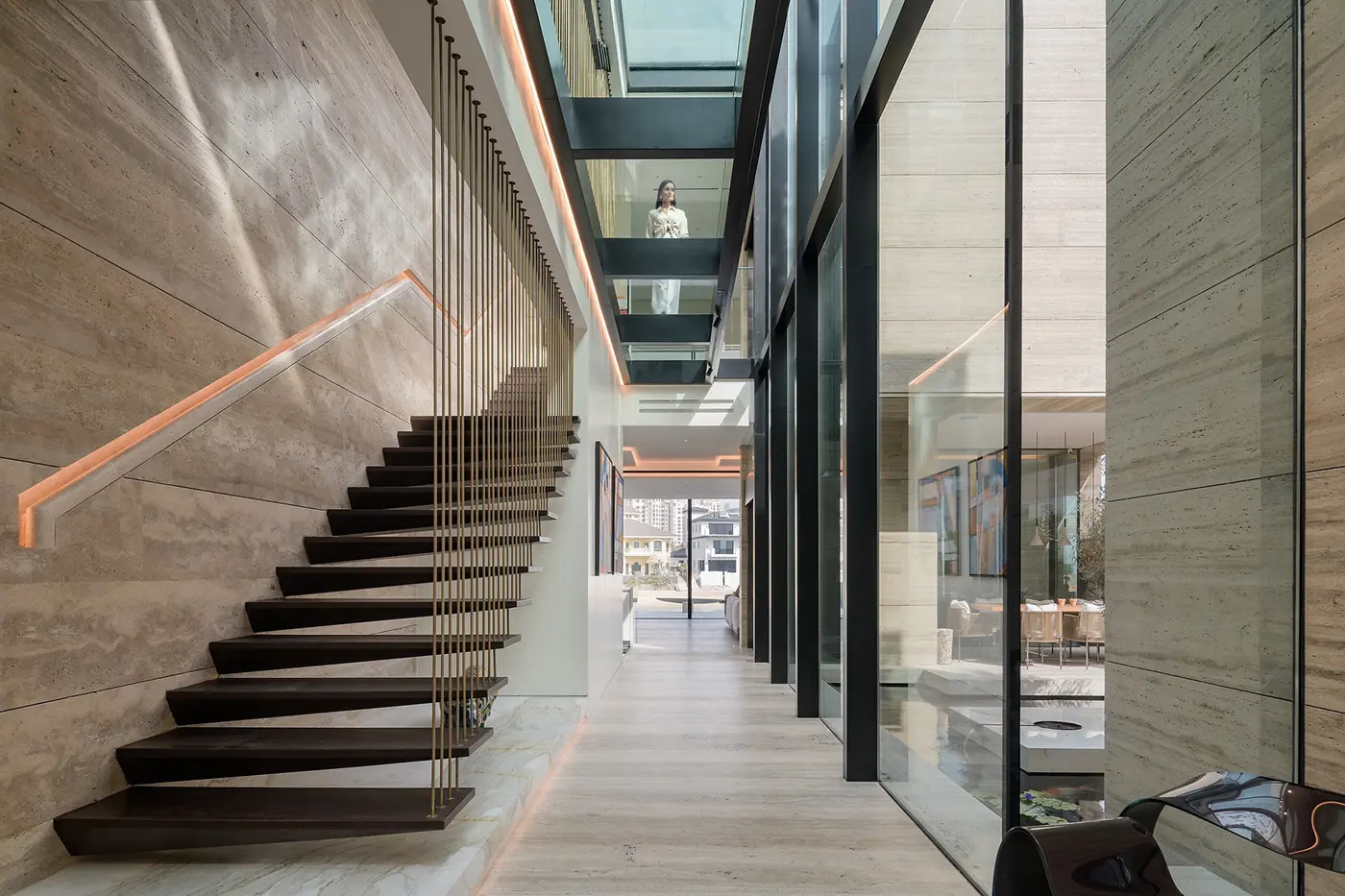 office renovation company detail — premium materials