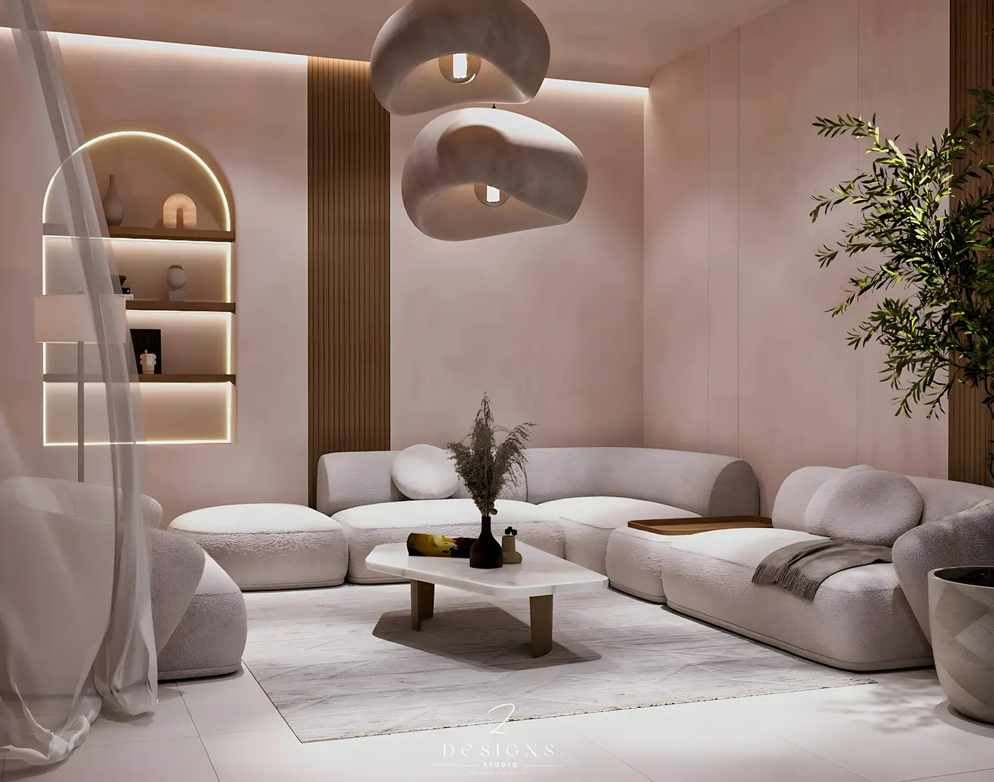 penthouse fit out company dubai detail — premium materials