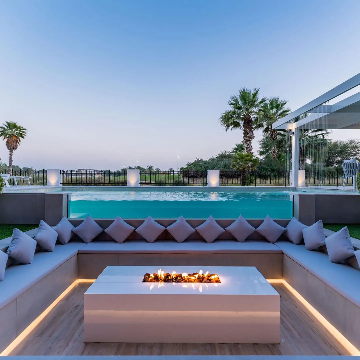 swimming pool company dubai detail — premium materials