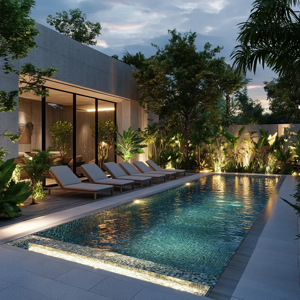swimming pool company dubai — First Unicorn Interiors Dubai