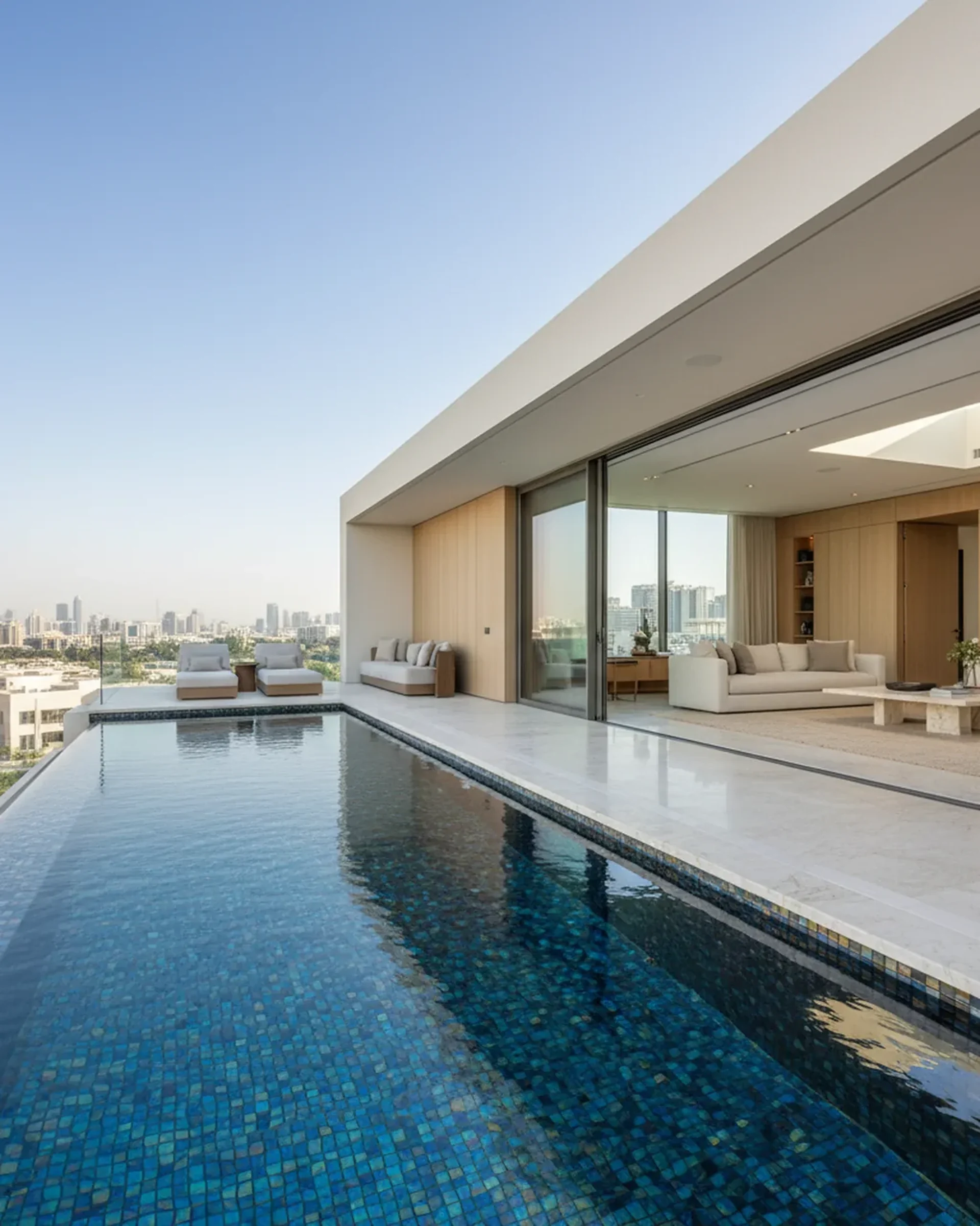 swimming pool contractors in dubai — First Unicorn Interiors Dubai