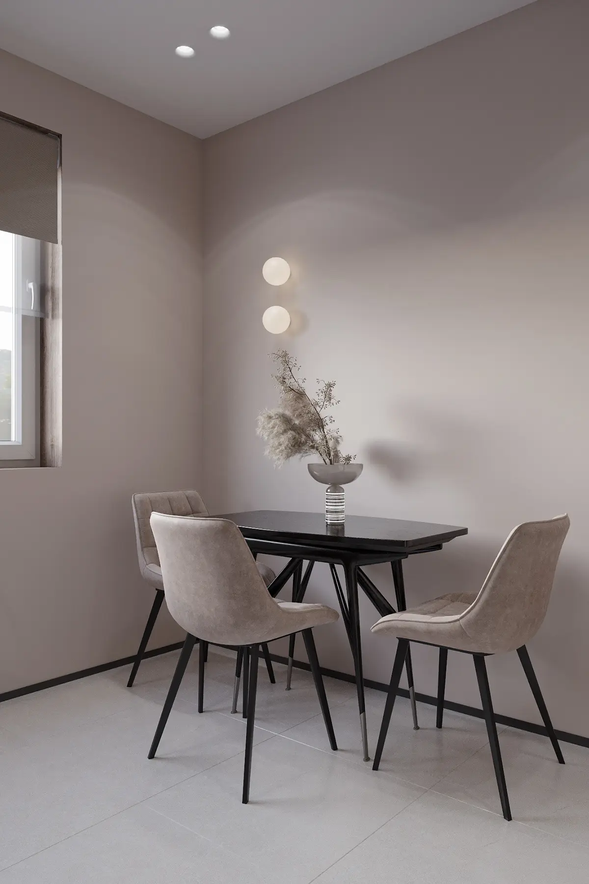 villa construction company dubai detail — premium materials