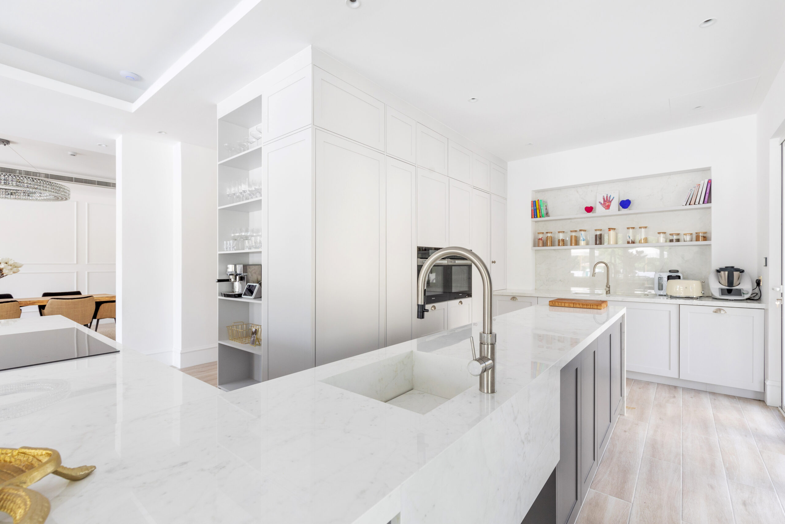apartment renovation bluewaters detail — premium materials