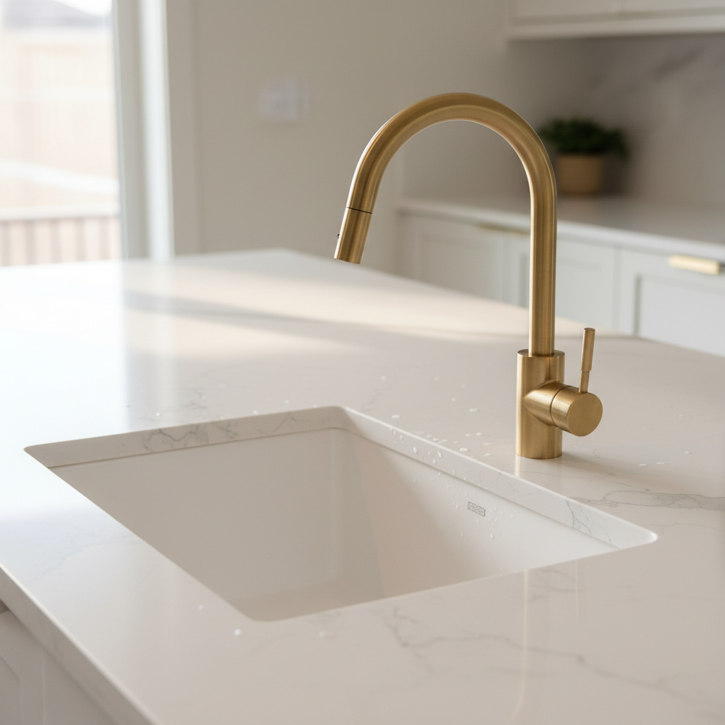 apartment renovation in mirador detail — premium materials