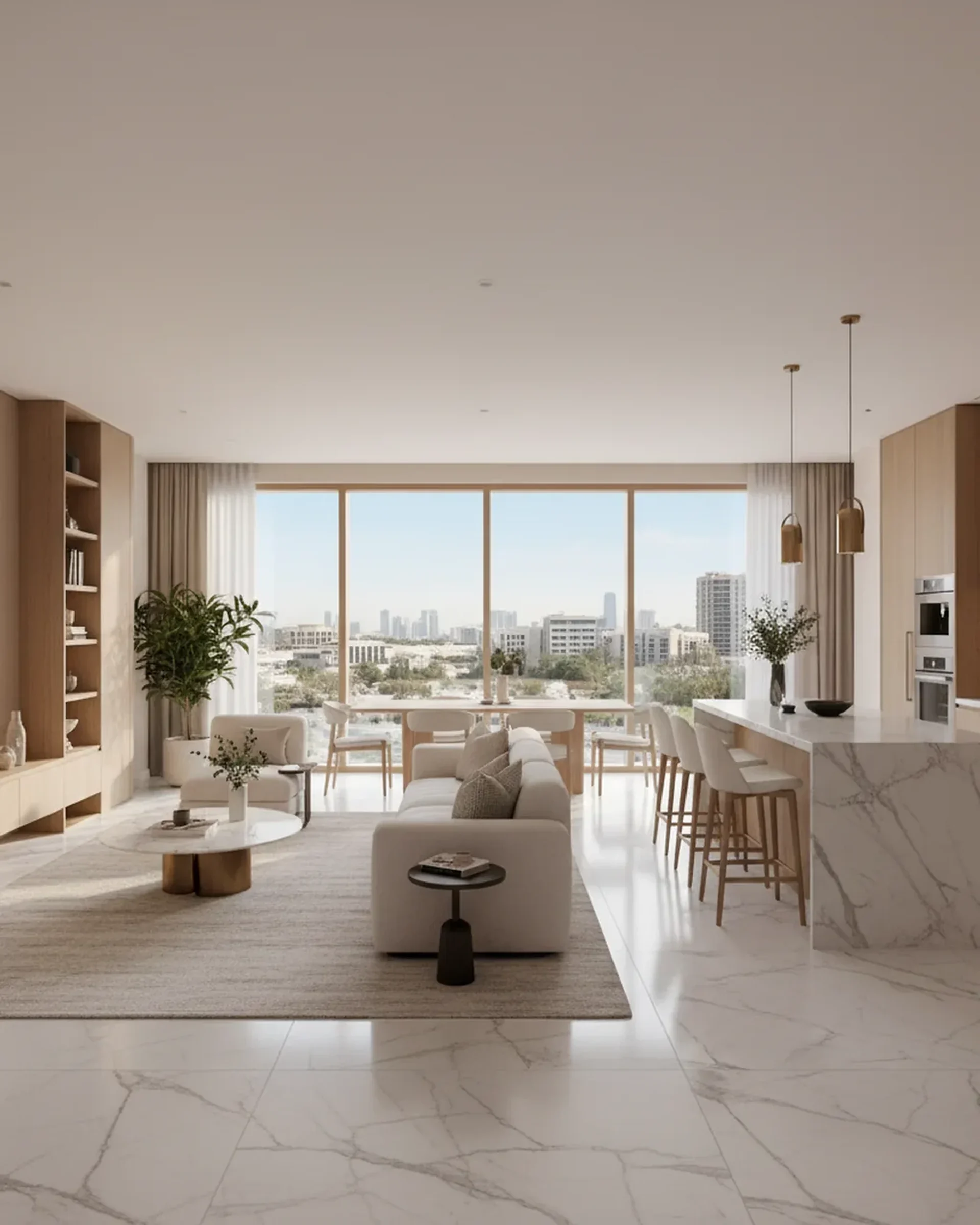 تجديد شقة في ميرادور — First Unicorn Interiors دبي