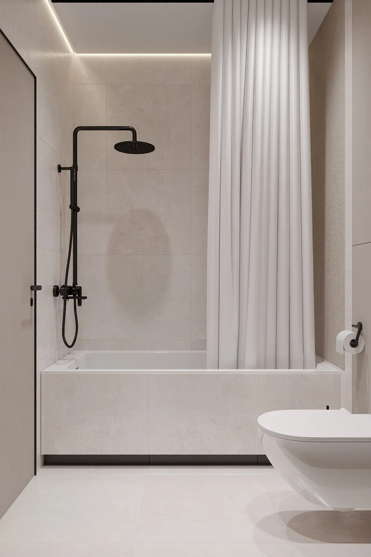 bathroom fitout dubai detail — premium materials