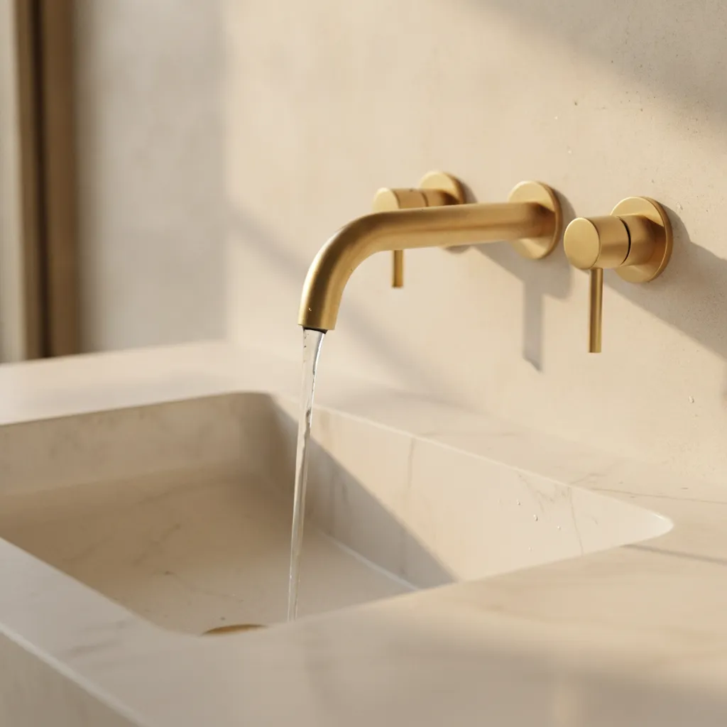 bathroom renovations dubai detail — premium materials