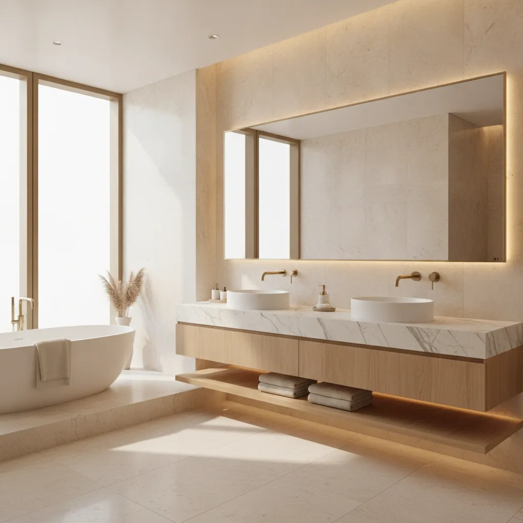 bathroom vanity dubai — First Unicorn Interiors Dubai