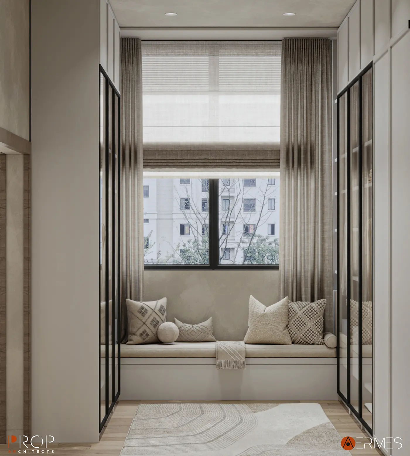 commercial fit out detail — premium materials