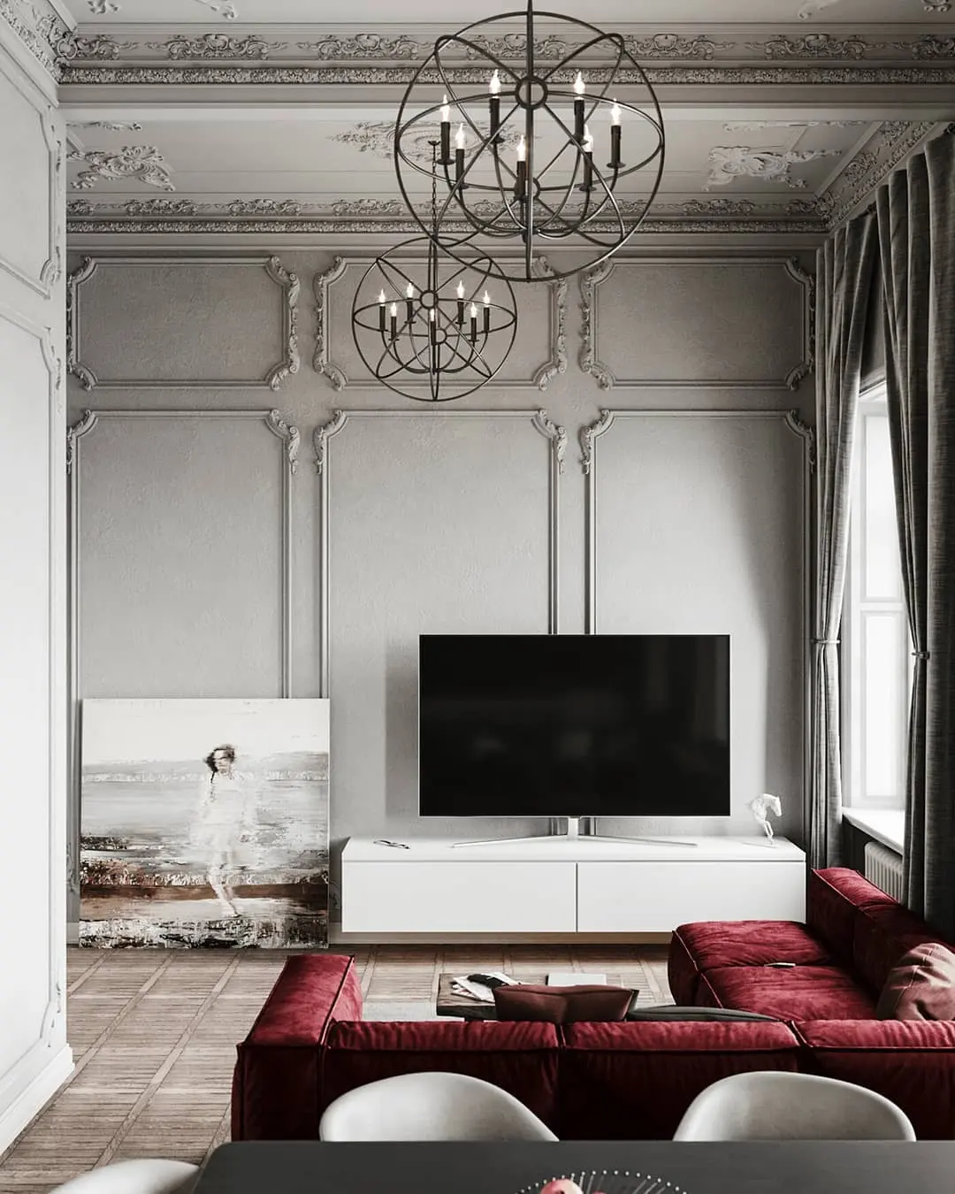 commercial interior design uae detail — premium materials