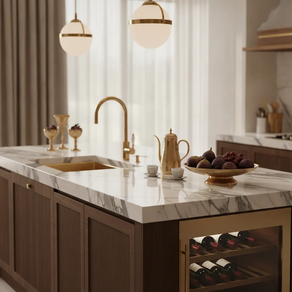 damac hills villa renovation detail — premium materials