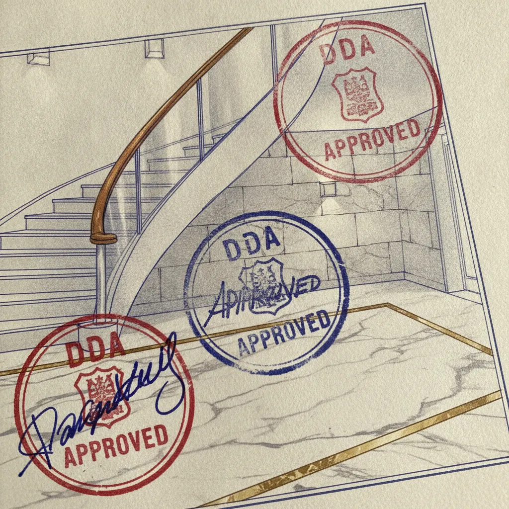 dda approval detail — premium materials