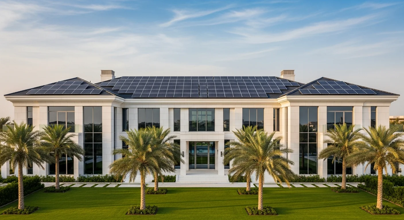 dubai solar water heater installation detail — premium materials