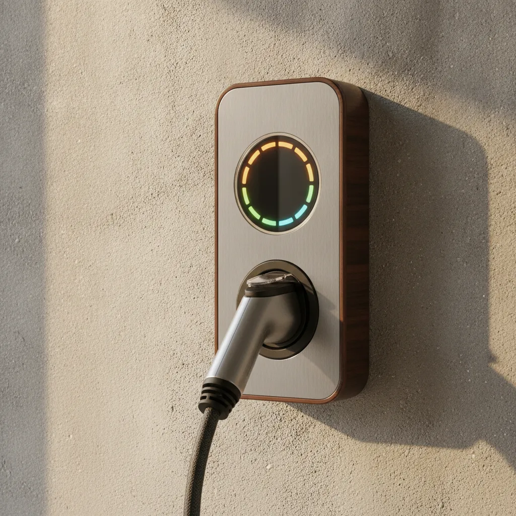 ev charger installation uae detail — premium materials