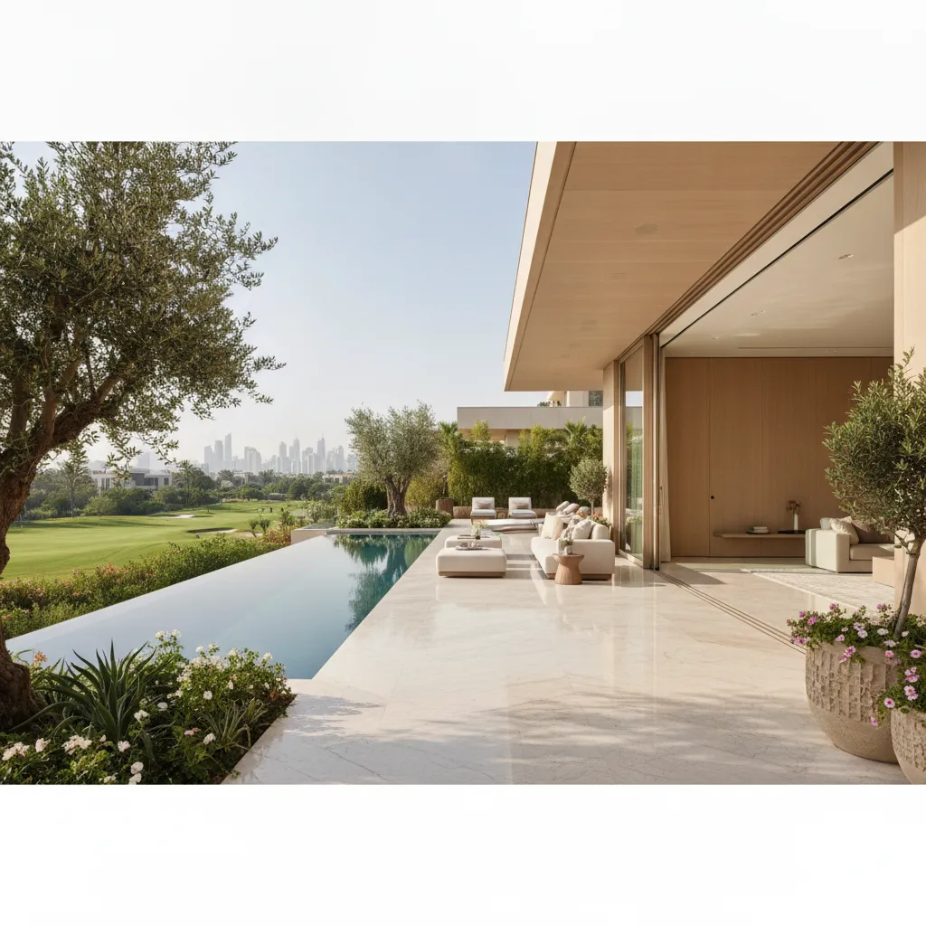 garden design emirates hills — First Unicorn Interiors Dubai