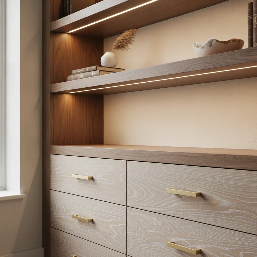 interior design consultants in arabian ranches detail — premium materials