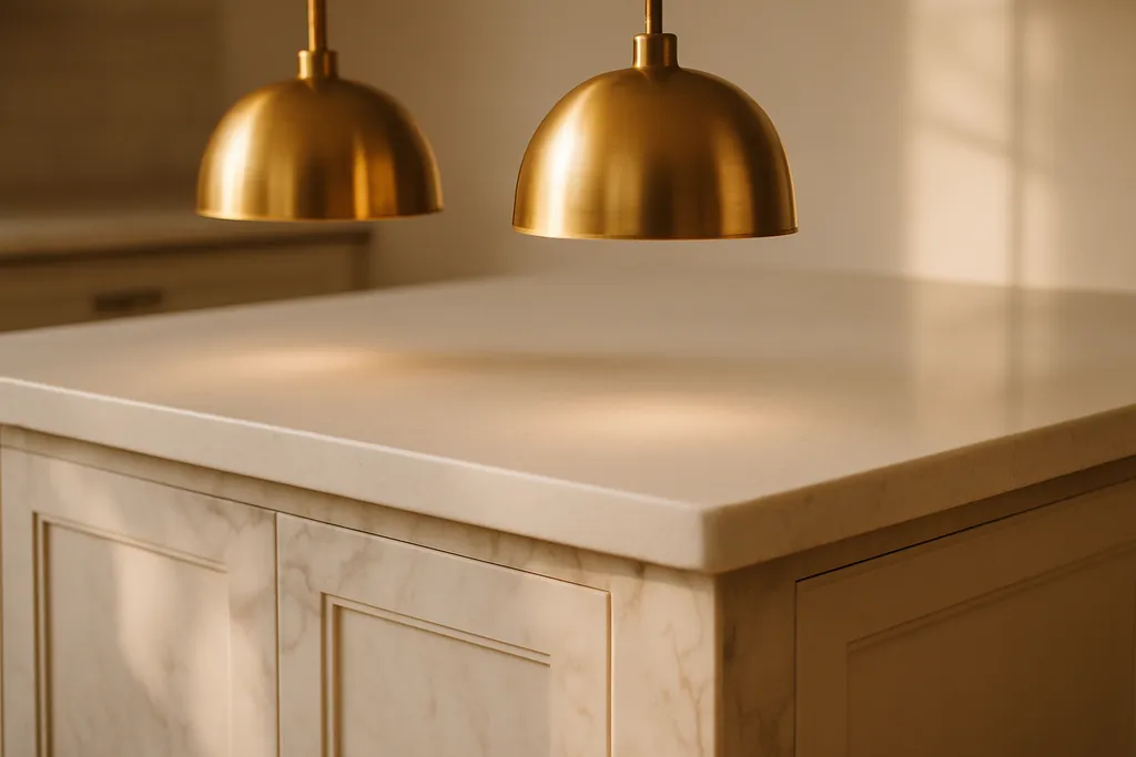 interior design services in arabian ranches detail — premium materials