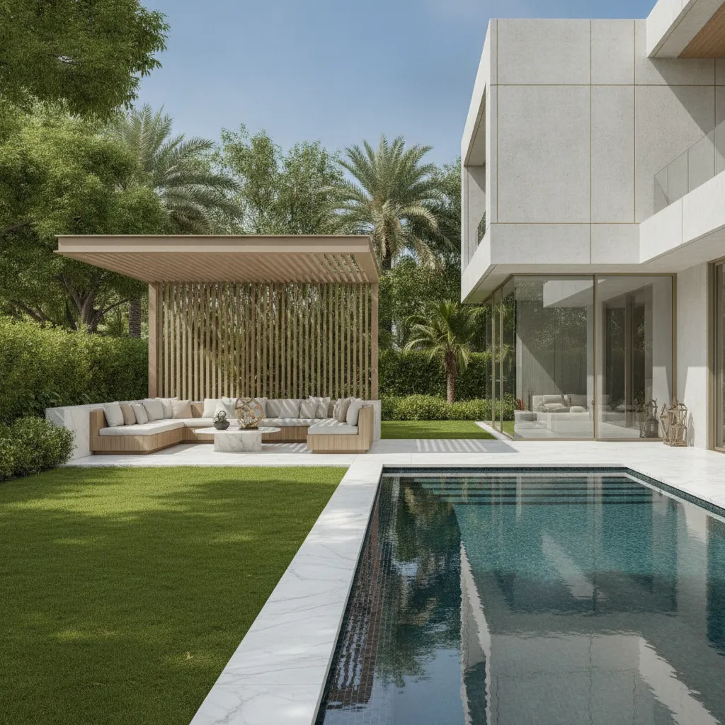 landscaping district one — First Unicorn Interiors Dubai