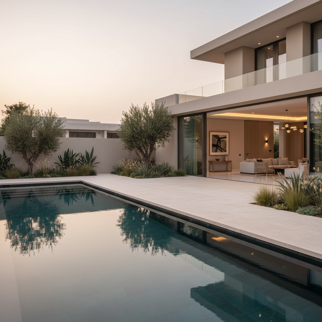 landscaping emirates hills — First Unicorn Interiors Dubai