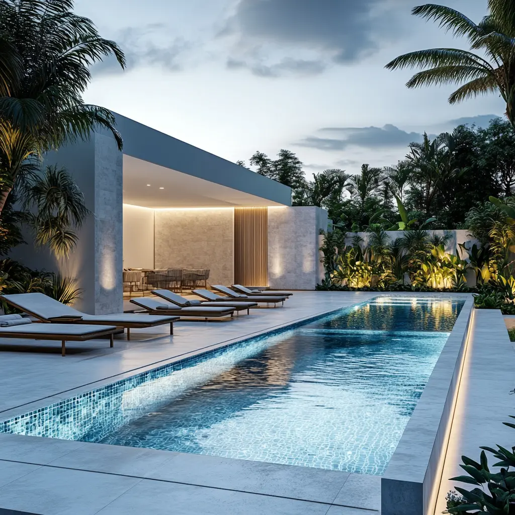 pool companies in dubai detail — premium materials