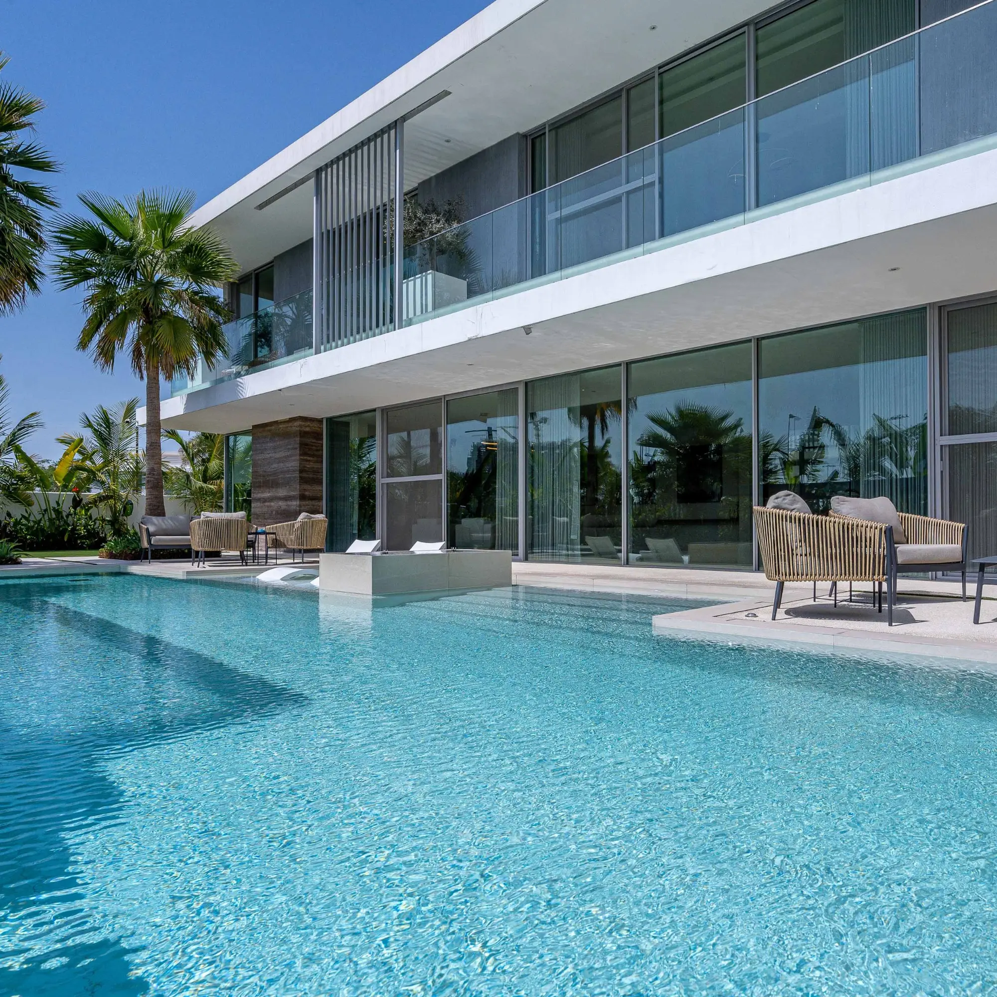 swimming pool and landscaping companies in dubai — First Unicorn Interiors Dubai