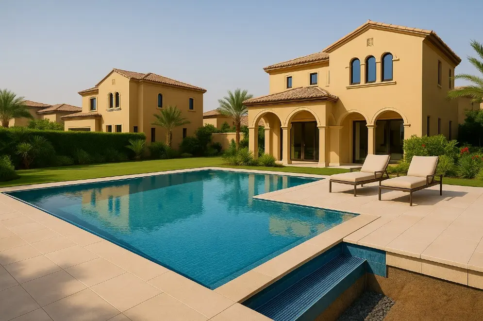 swimming pool companies in dubai detail — premium materials