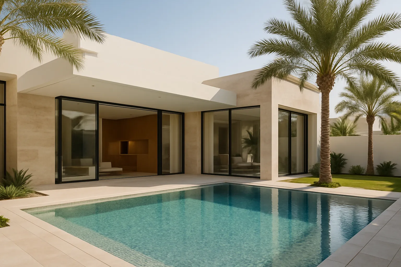 swimming pool projects in dubai — First Unicorn Interiors Dubai