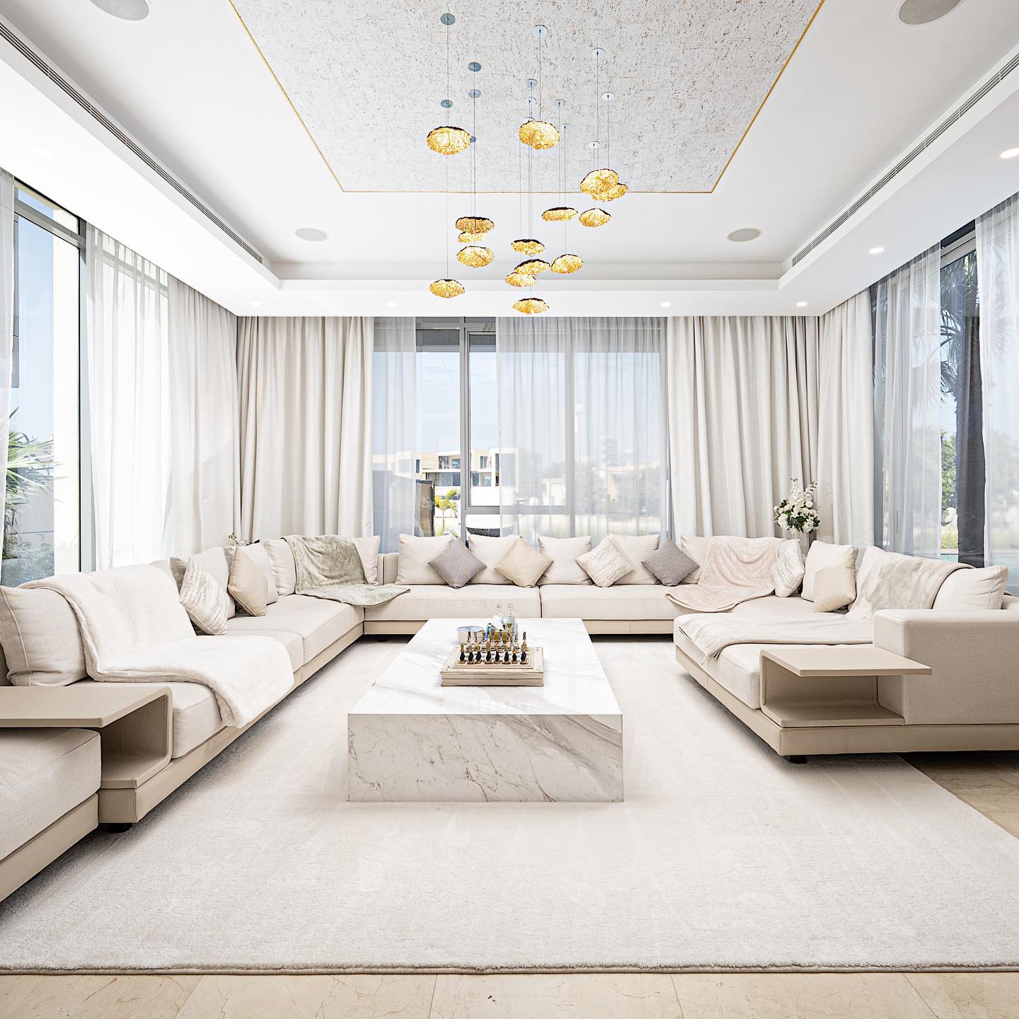 villa swimming pool design dubai — First Unicorn Interiors Dubai