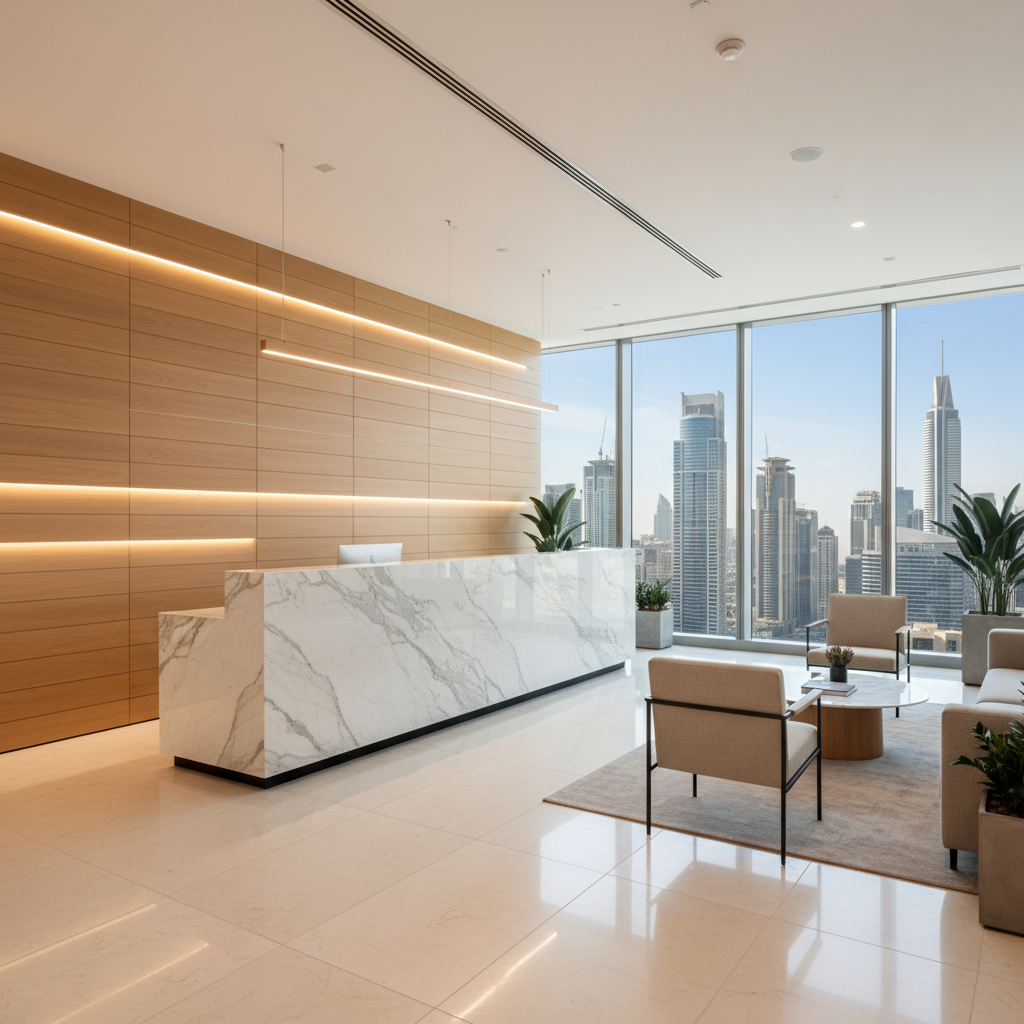 office fit out dubai — First Unicorn Interiors Dubai