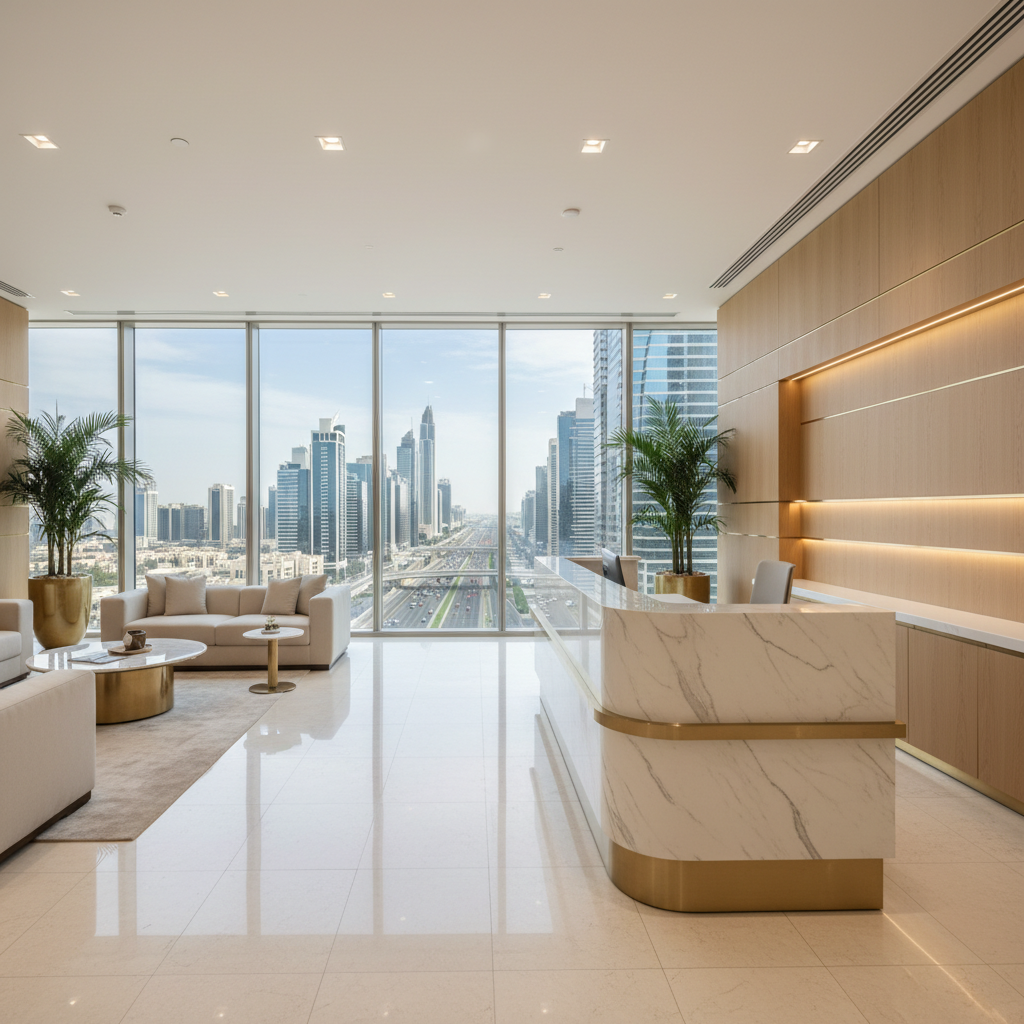 office interior design dubai — First Unicorn Interiors Dubai