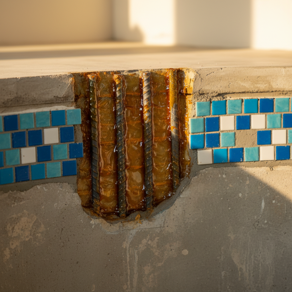 pool repair dubai detail — premium materials