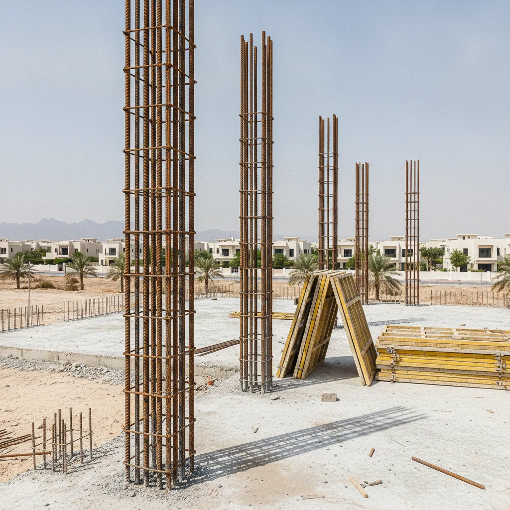 Plot Construction in Aljada — Stone & finishes — First Unicorn Interiors