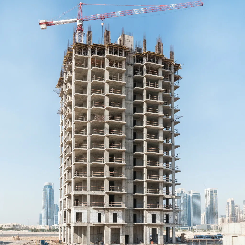 Building Construction (G+10) project in DIFC, Dubai by First Unicorn Interiors