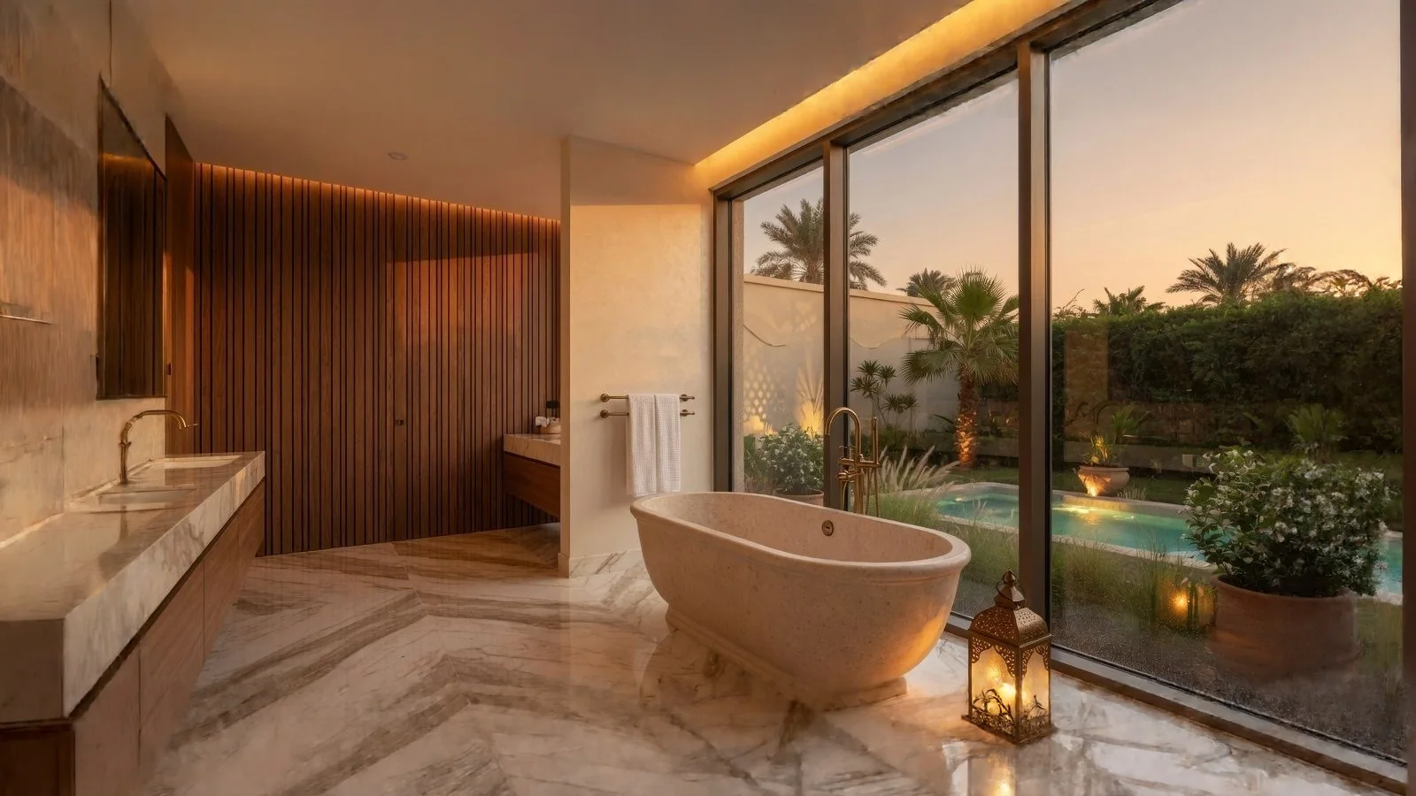 迪拜浴室装修 — First Unicorn Interiors Dubai