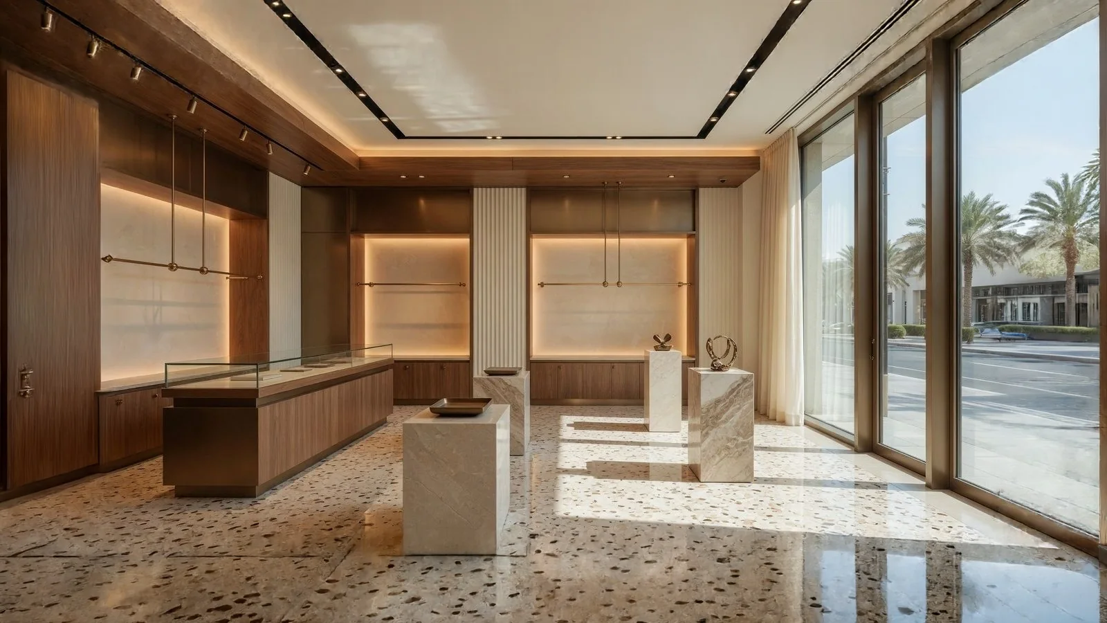 迪拜Al Barsha零售店装修 — First Unicorn Interiors