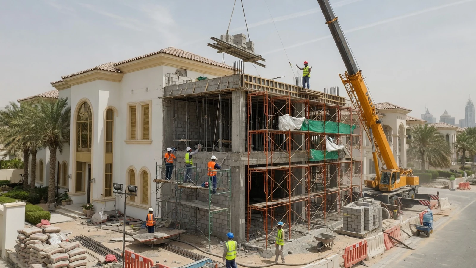 Architectural design studio — construction drawings and 3D review, Dubai