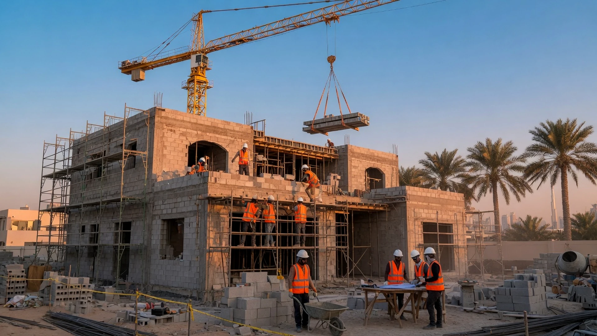 Villa construction company in Dubai