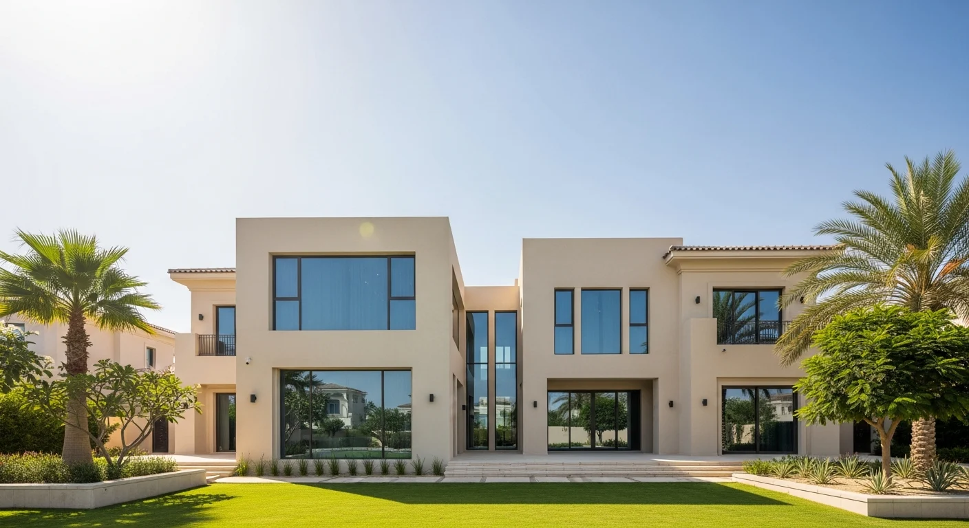 Villa Extension in Yas Acres