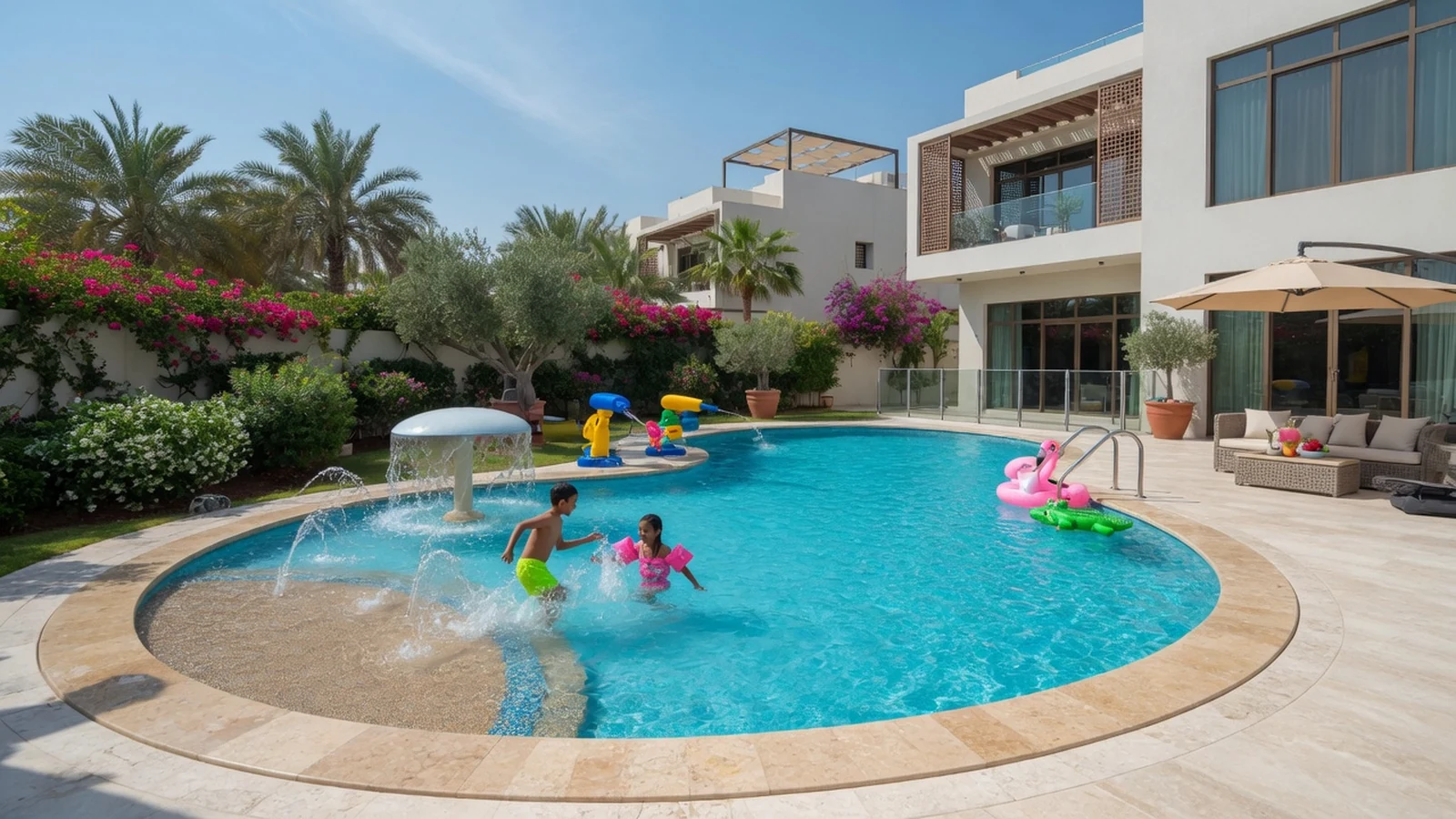 Emirates Hills mansion architectural design