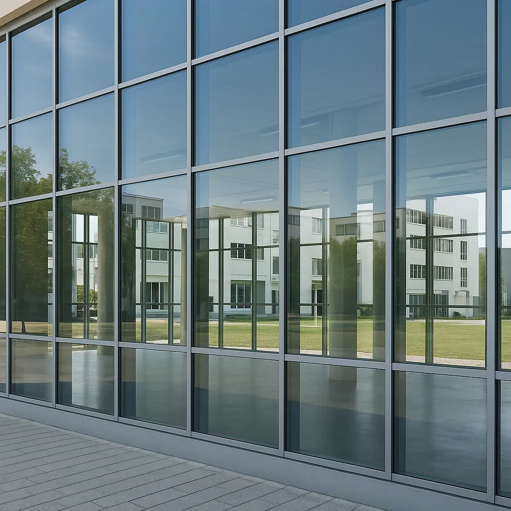 Glass and aluminium project, Dubai