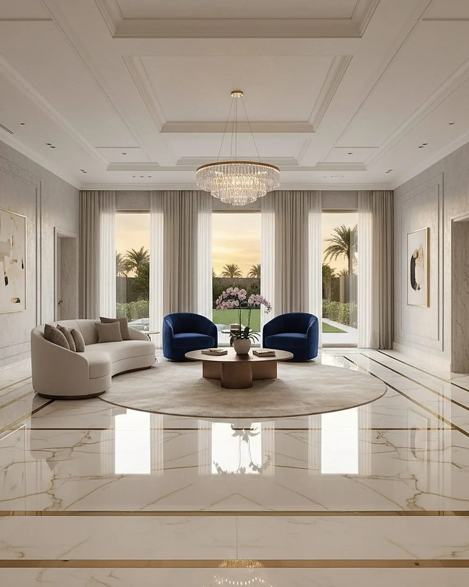 Living — First Unicorn Interiors project, Dubai