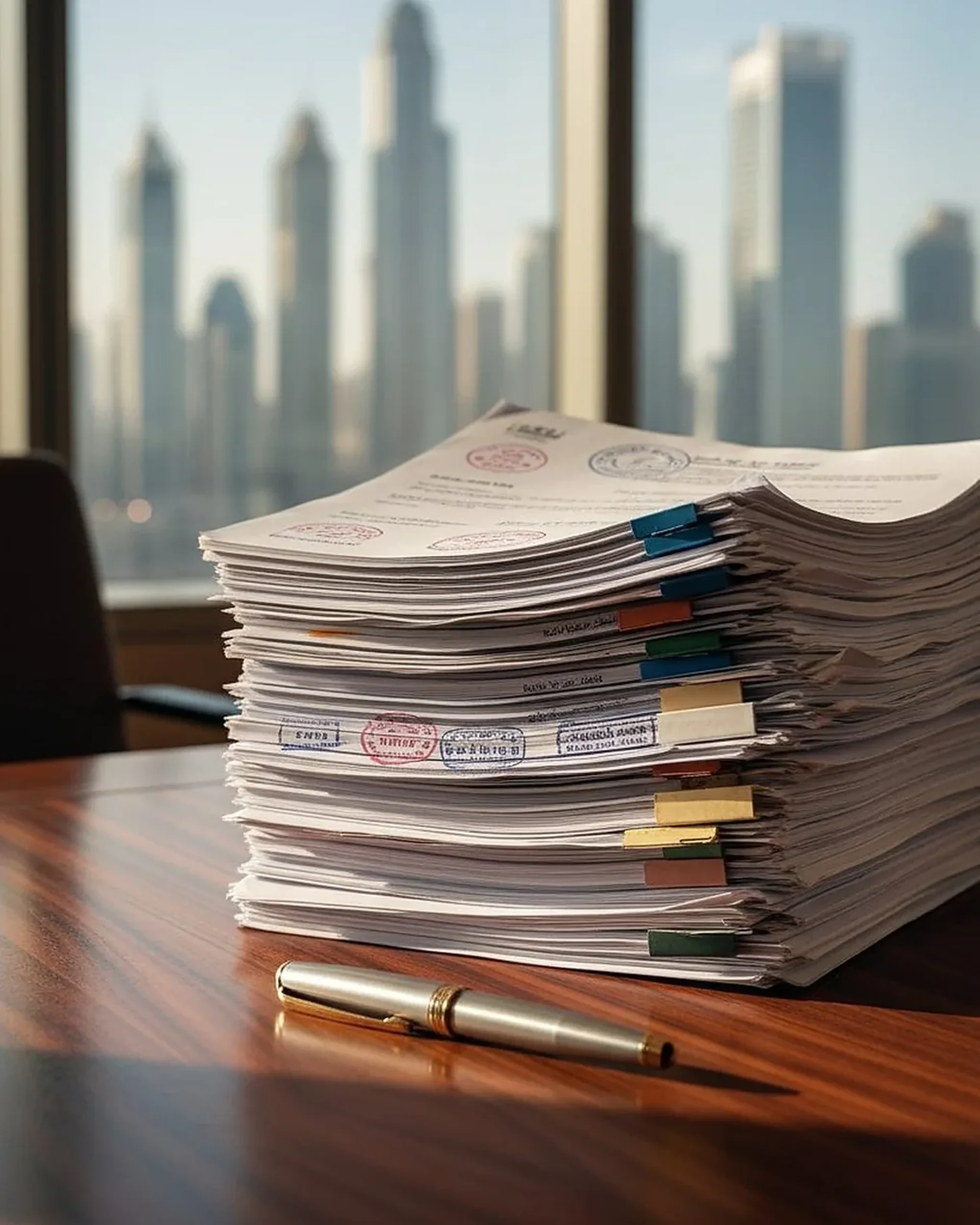 DAMAC NOC approval documentation handled by First Unicorn Interiors