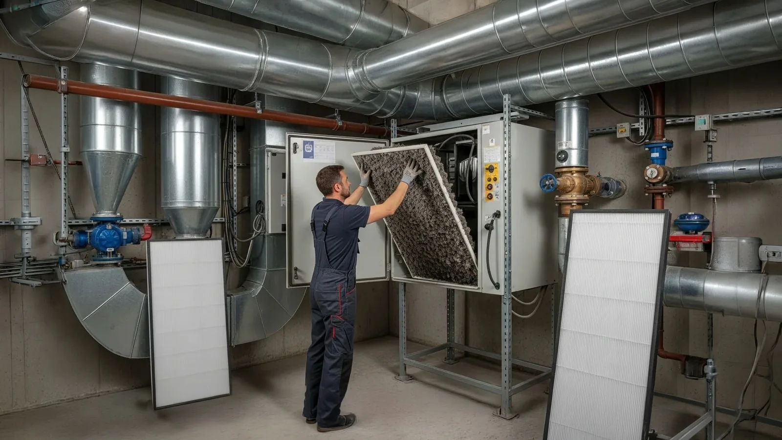 مشروع AMC لأنظمة HVAC و MEP للمباني في مثلث قرية جميرا، دبي من First Unicorn Interiors