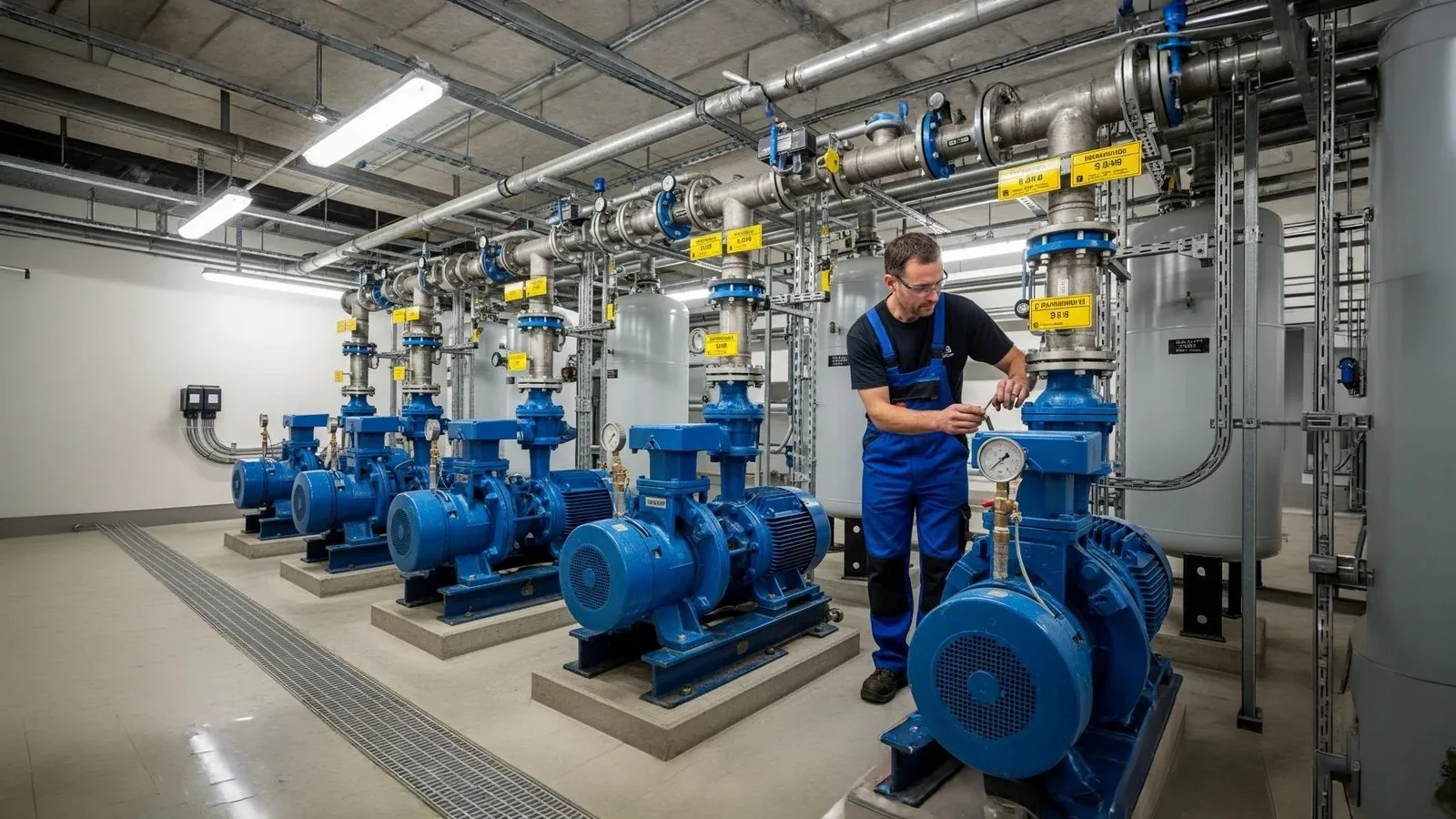 مشروع AMC لأنظمة HVAC و MEP للمباني في مثلث قرية جميرا، دبي من First Unicorn Interiors